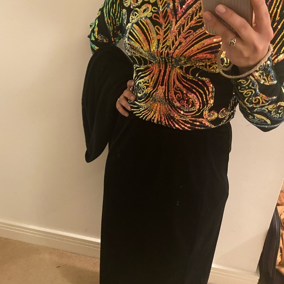 Rainbow Sequin Bodysuit - Picture 4 of 10